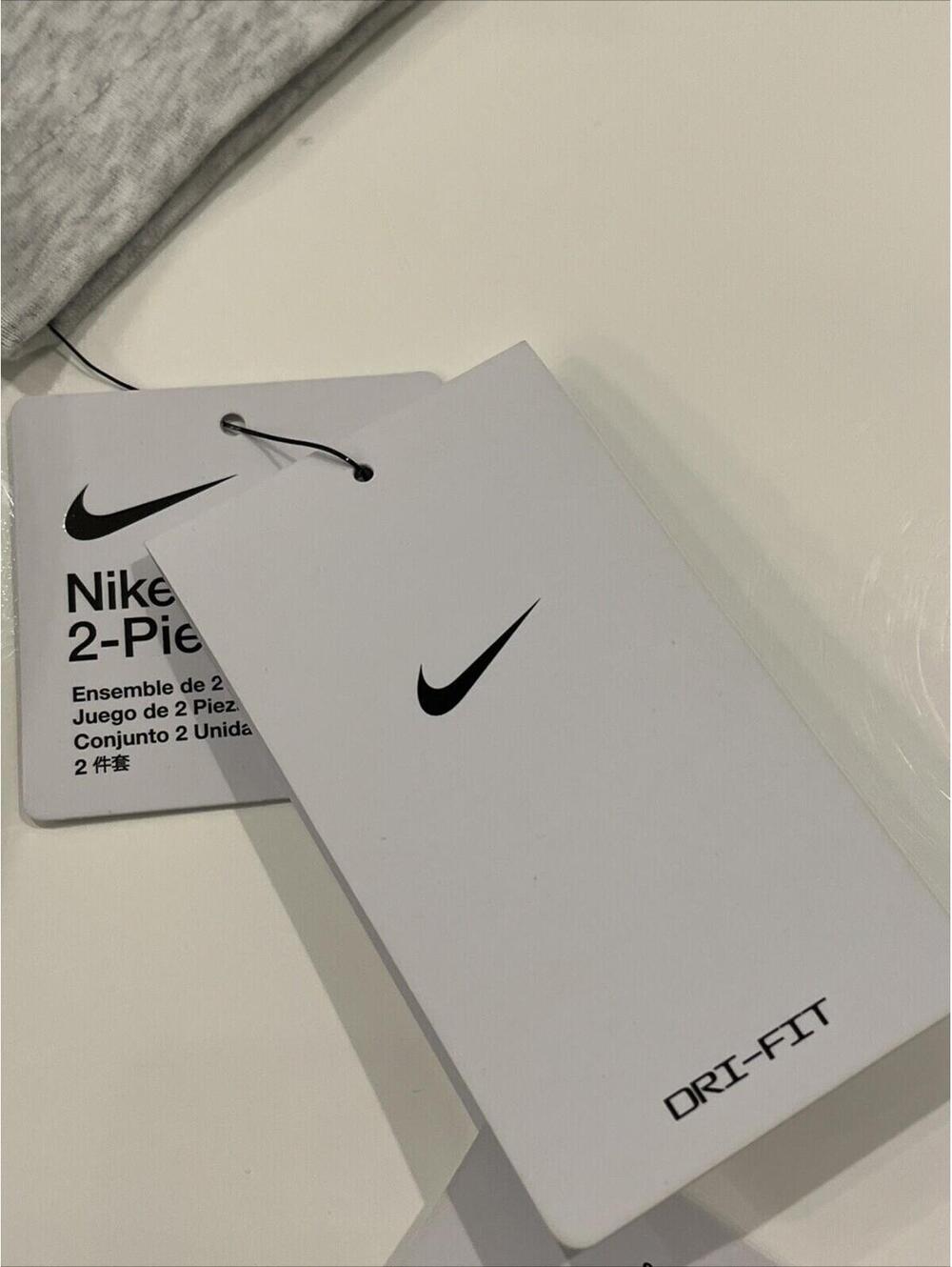 Nike Boys Short Sleeve Logo T-Shirt & Solid Microfiber Shorts Set Size 6 - Picture 5 of 5
